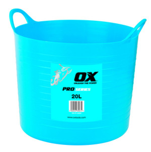 OX FLEXI TUB PRO HEAVY DUTY BLUE 20L P110620