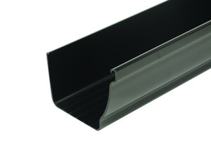 Osma Stormline Black Gutter 4m 8t874b Robert Price Builders Merchants