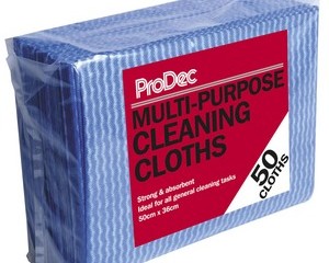 CLEANING CLOTHS MULTI PURPOSE (PKT 50)  PMPCC50                                OCEAN7645